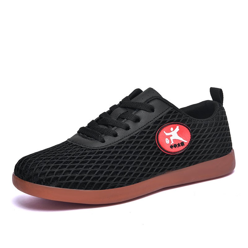 Tai Chi Shoes For Men And Women In Breathable Mesh Shoes Soft Sole Lightweight Casual Sports Shoes Outdoor Martial Arts Shoes Practice Shoes - Image 1