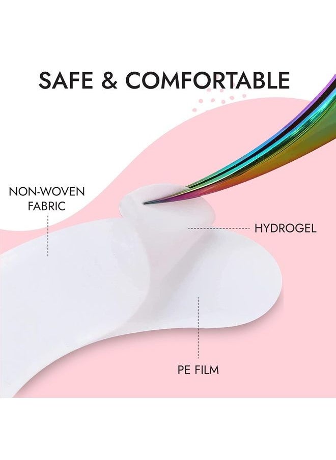 3D Beauty Biogel Eye Pads For Eyelash Extension, Under Eye Pads Eyelash Extension Supplies - 15 Sheets (30 Pairs)  - Image 5