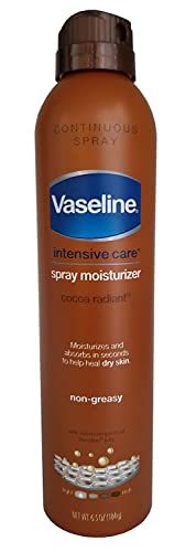 Vaseline, Spray & Go Moisturizer, Cocoa Radiant - 6.5 oz (Pack of 4) - Image 4