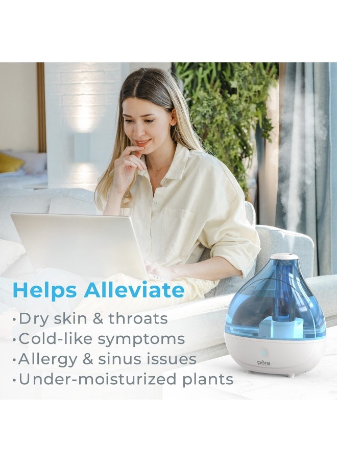 Pure Enrichment Pure Enrichment MistAire Ultrasonic Cool Mist Humidifier  Quiet Air Humidifier for Bedroom Nursery Office  Indoor Plants  Lasts Up To 25 Hours  - Image 3