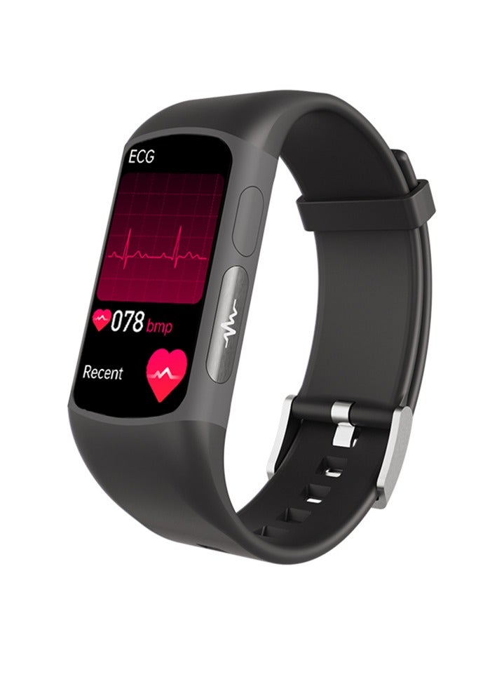 AROAQ Medical Grade Smart Watch, AMOLED Display Bluetooth Call Smart Wrist Watch, Smart Health Monitoring Watch With Women Menstrual Period Sleep Heart Rate Health Detection, (1pc, Black)  - Image 1