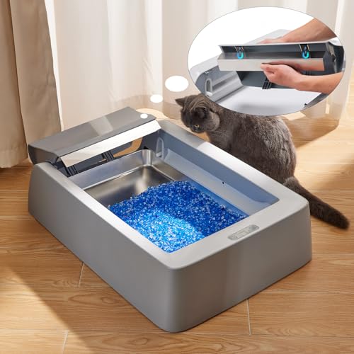 Yangbaga Stainless Steel Reusable Litter Tray, Compatible with Petsafe Scoop-Free Self-Cleaning Litter Box, Efficient Poop Collecting Design, Odor Control & Rust-Proof, Money-Saving Litter Box - Image 5
