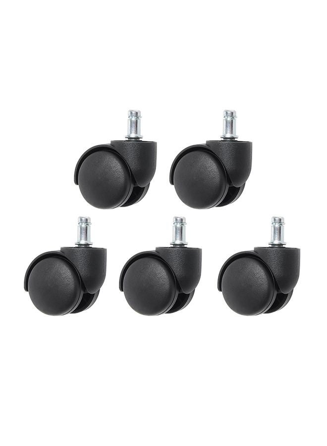 5-Piece Office Chair Swivel Caster Wheel  - Image 1