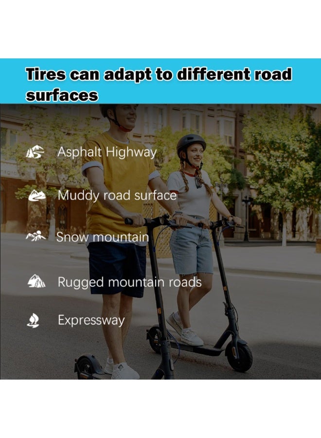 TOCBEUU 8.5 Inch Electric Scooter Tire & Inner Tube Set 50/75-6.1 Replacement Rubber Tyre for Xiaomi M365 Pro 2 1S Essential Mi Scooter 3 & Gotrax GXL V2 XR Apex Black - Image 5
