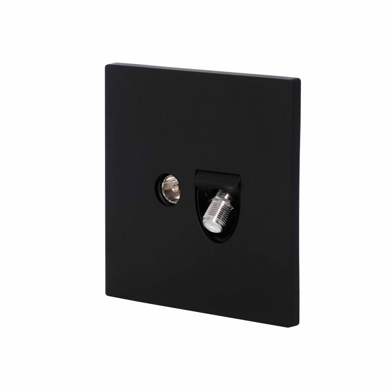 Donmarco Satellite + TV Socket – Ultra Thin Plastic, Dual Function Media Connection (P1MB-023) - Image 2