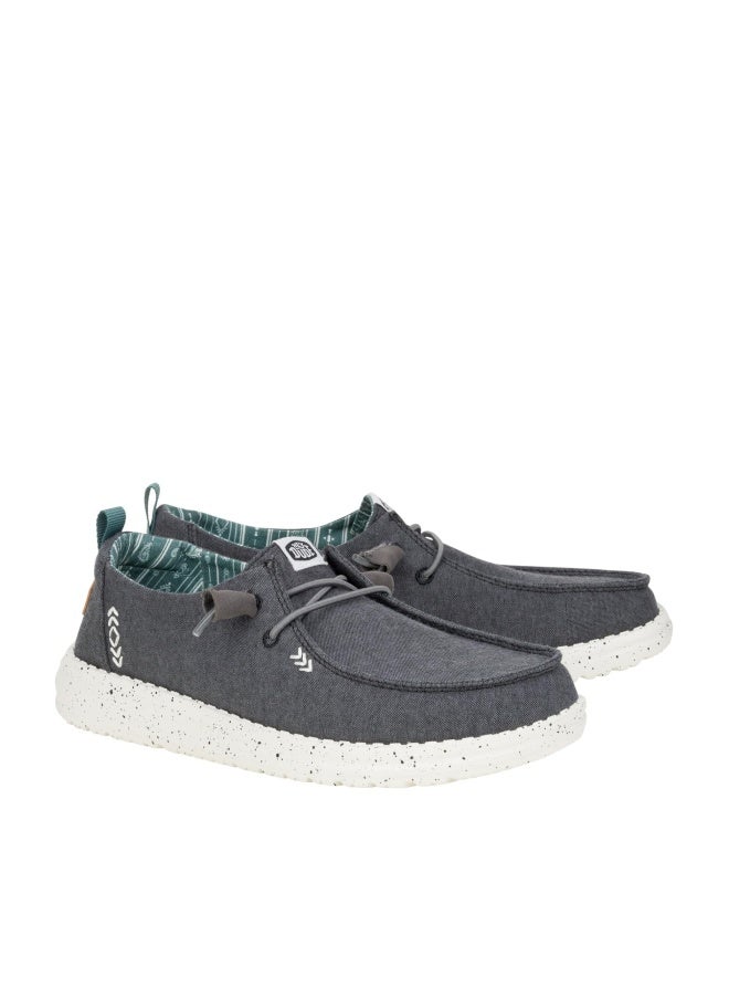 HEYDUDE Women's Wendy Chambray Sneaker - Image 1