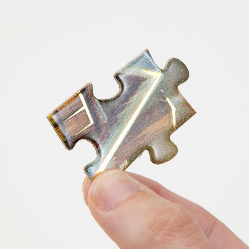 Bits and Pieces – 1000 Piece Glow in The Dark Jigsaw Puzzle for Adults – All is Bright by Artist James Meger - Winter Holiday Landscape, Completed Puzzle Size: 20" x 27" - Image 3