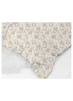 Nadra Collection Giardino Blu Egyptian Cotton Sateen Duvet Cover Set  - Image 2