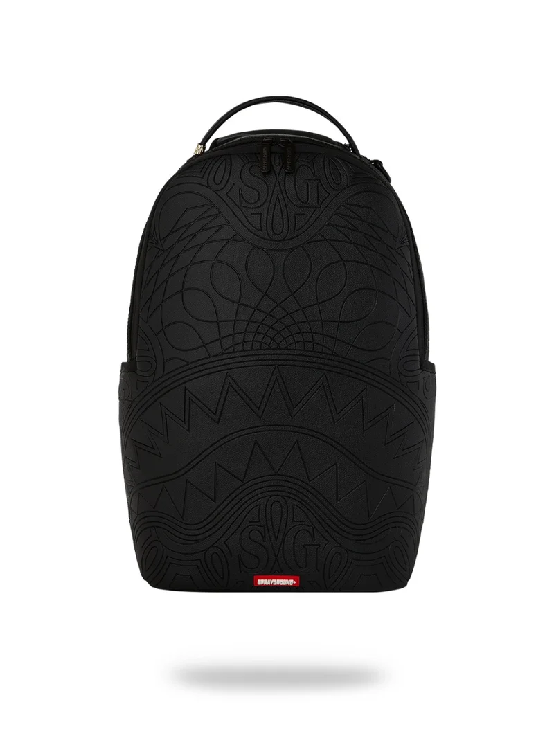 SG TONAL MONOGRAM EMBOSS SHARK BACKPACK