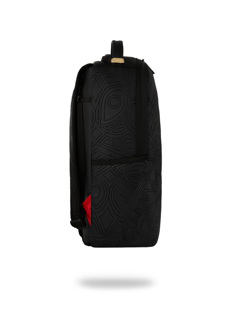 SPRAYGROUND SG TONAL MONOGRAM EMBOSS SHARK BACKPACK - Image 3