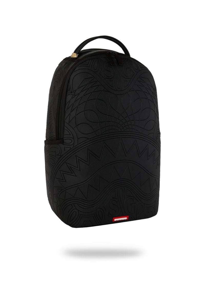 SPRAYGROUND SG TONAL MONOGRAM EMBOSS SHARK BACKPACK - Image 2