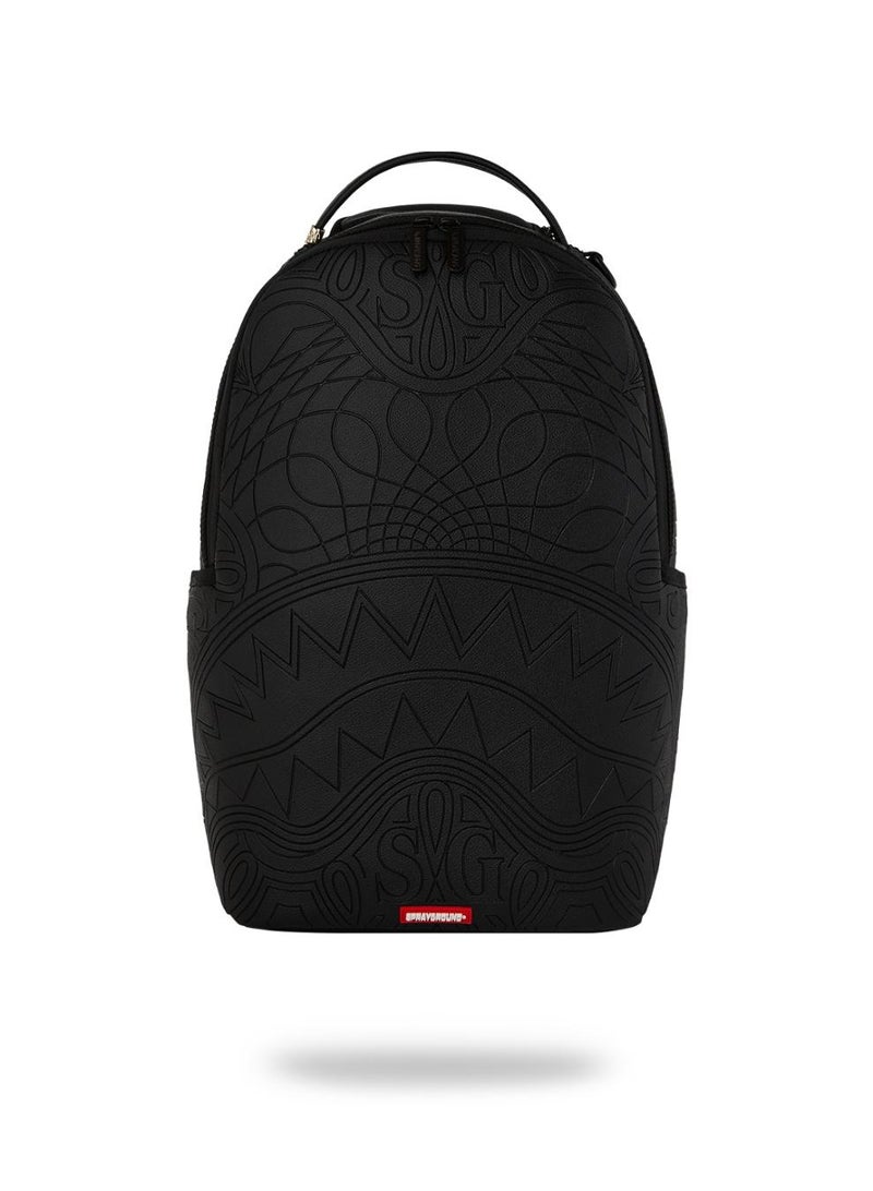 SPRAYGROUND SG TONAL MONOGRAM EMBOSS SHARK BACKPACK - Image 1