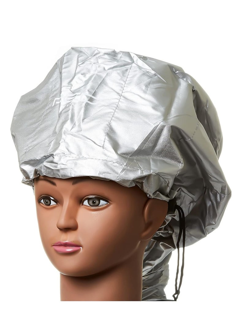 Red by Kiss Red by KISS Universal Soft Bonnet Hair Dryer Attachment Works with ANY Hand Held Dryer Bonus 3pcs Shower Cap Included  - Image 3