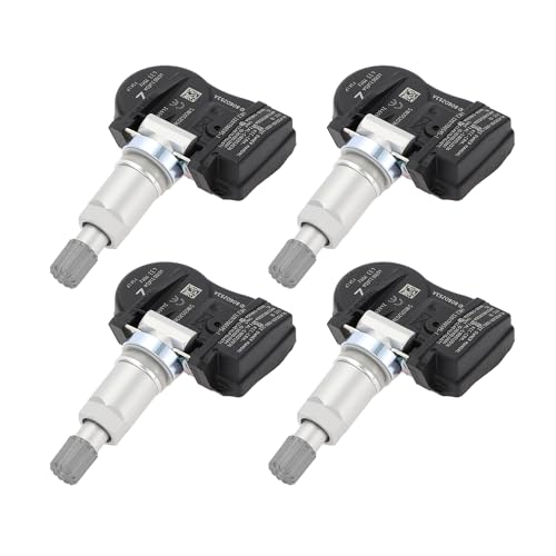 INFINAUTO Tire Pressure Sensor TPMS Sensor No407003JA0A for Nissan Altima 20132018 Metal Plastic Rubber Black 4 Pc - Image 1