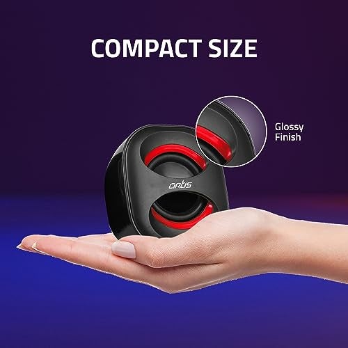 Artis Mini 2.0 USB Multimedia Speakers (Black) - Image 5