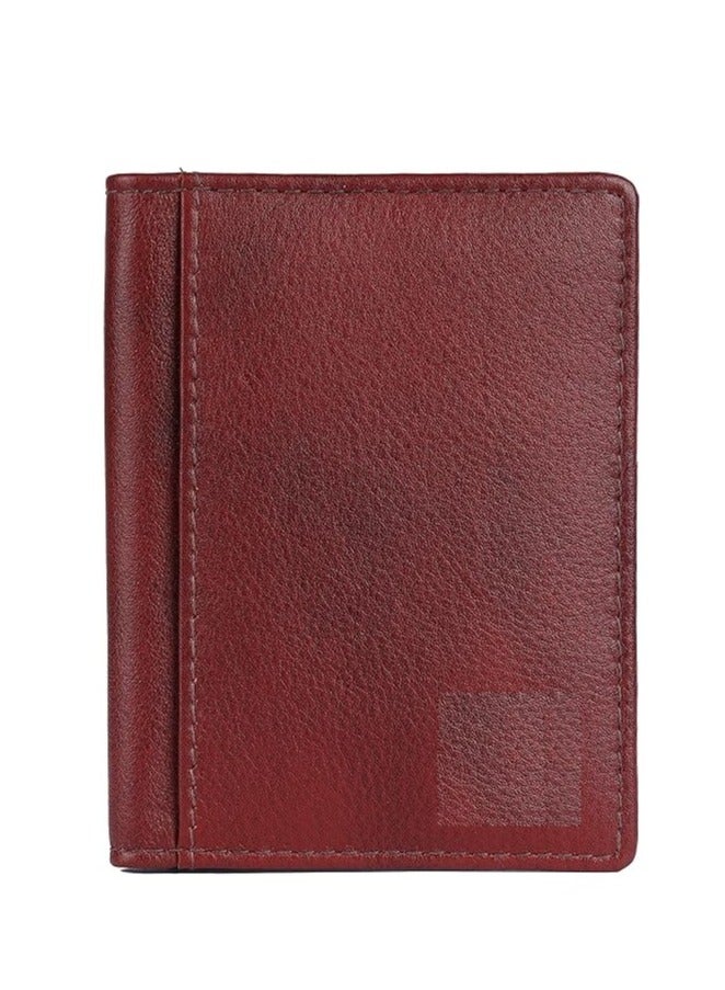 ALLKING AM Leather Unisex RFID Card Holder (TWO TONE) AM069  - Image 1