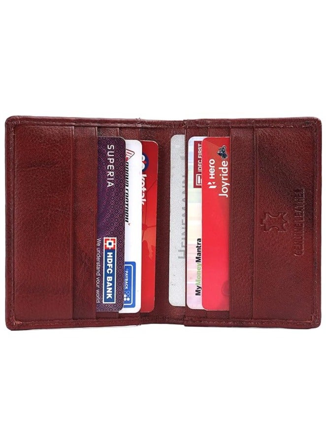 ALLKING AM Leather Unisex RFID Card Holder (TWO TONE) AM069  - Image 2
