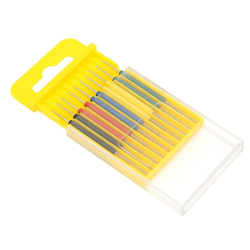 Micro IC Hook Clamp 10 Pieces NonConductive Material for SOIC Test Leads and Multimeter Adapter - Image 1