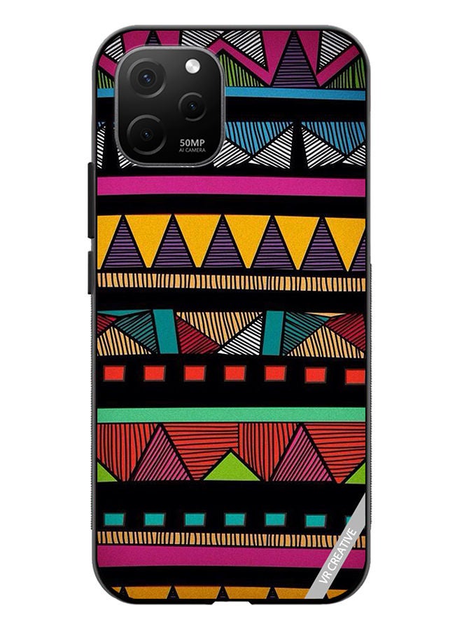 VR CREATIVE Protective Case Cover For Huawei Nova Y61 Kalakari Design Multicolour - Image 1
