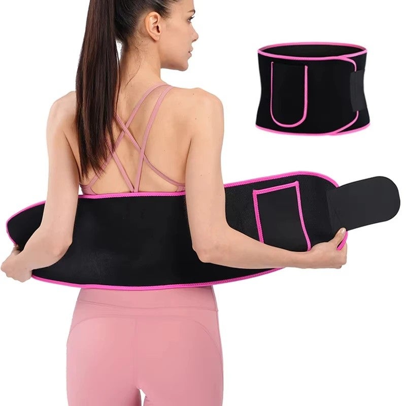 Bluejw Top Selling Fitness Workout Gym Exercise Sweat Waist Trimmer Slimming Belt Waist Trainer for Women and Men - Image 1