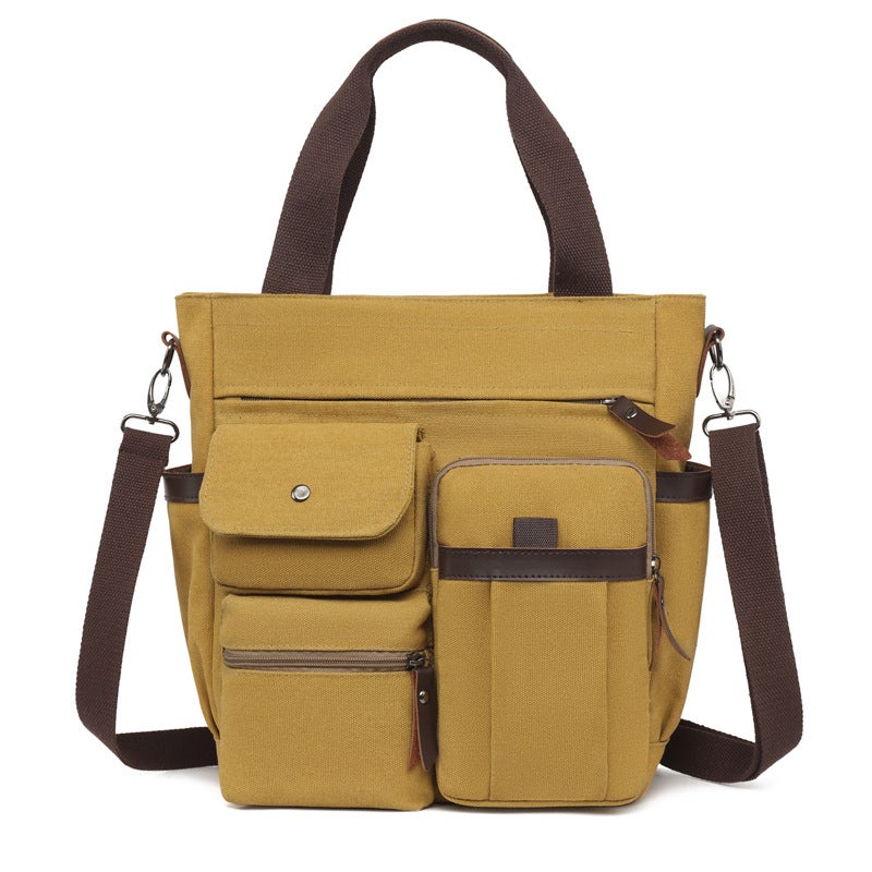 Trendy Cool Fashion All-Match Men'S Shoulder Bag Super Large Capacity Portable Waterproof Crossbody Bag - Image 1