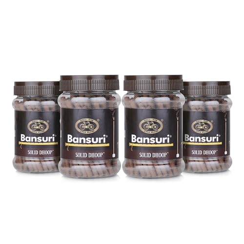 Cycle Pure Bansuri Bambooless Dhoop Sticks for Pooja | 100g Each, Pack of 4 | Loban Fragrance | Handcrafted Dhoop Batti for Pooja, Meditation, and Daily Use - Image 1