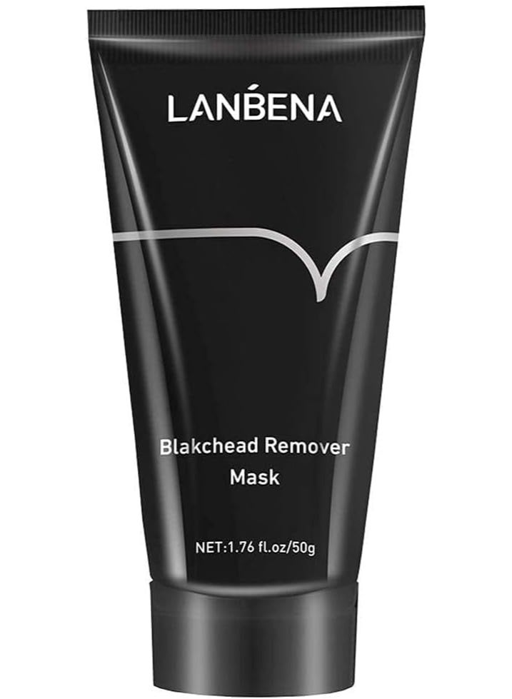 لان بينا قائمة المنتجات ذات الصلة قناع إزالة الرأس الأسود تقشير الوجه قناع أسود، تنقية الخيزران الفحم الأنف الوجه، يزيل الرأس الأسود حب الشباب، تنظيف المسام العميقة، إضاءة الجلد لجميع أنواع الجلد من الرجال والنساء - Image 1