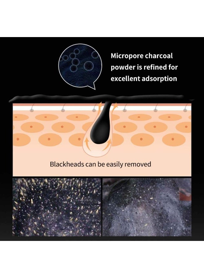 لان بينا قائمة المنتجات ذات الصلة قناع إزالة الرأس الأسود تقشير الوجه قناع أسود، تنقية الخيزران الفحم الأنف الوجه، يزيل الرأس الأسود حب الشباب، تنظيف المسام العميقة، إضاءة الجلد لجميع أنواع الجلد من الرجال والنساء - Image 5
