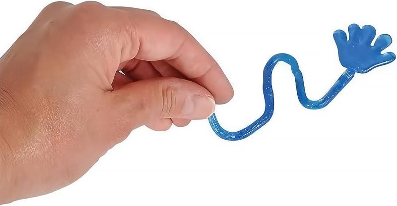 Rhode Island Novelty 7-Inch Glitter Sticky Hands - Fun Party Favors and Gifts - Image 3