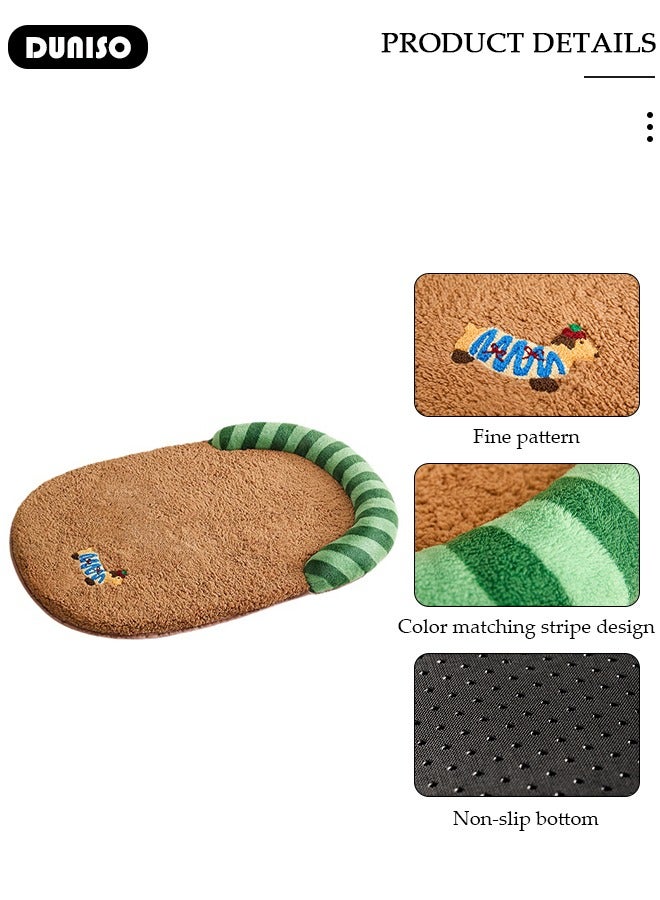 DUNISO Pet Bed for Cats, Small, Medium Dogs With Nonskid Bottom, Washable All-season Pet Sofa Bed for Indoor, Outdoor, Outside Sleep Sleeping Puppy, Kitten, Pet  - Image 5