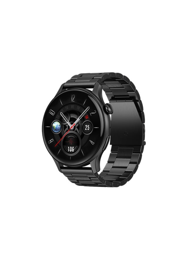 Oteeto "Oteeto Watch 4 Men's Watch – Round Design and 1.43" AMOLED Display in HD, Bluetooth Calling, Integrated Health Tracking, Long Life Battery and IP68 Water Resistant" - Image 1