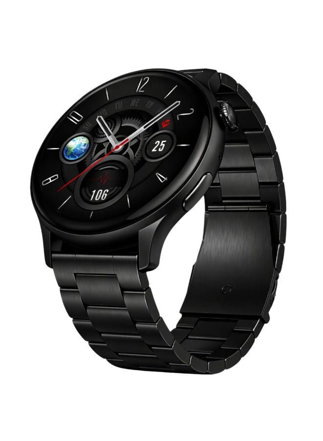 Oteeto Watch 4 Smart Watch with 1.43-Inch AMOLED Display, Bluetooth Calling, Health & Sleep Monitoring, Multiple Sports Modes, IP68 Water Resistance,  Days Battery Life - Black - Image 5
