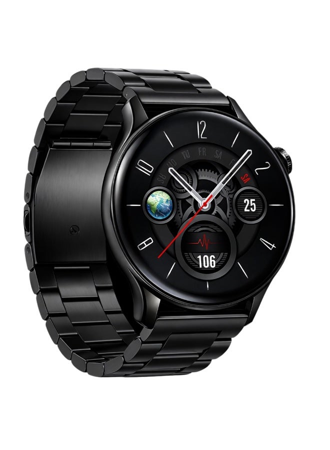 Oteeto Watch 4 Smart Watch with 1.43-Inch AMOLED Display, Bluetooth Calling, Health & Sleep Monitoring, Multiple Sports Modes, IP68 Water Resistance,  Days Battery Life - Black - Image 4