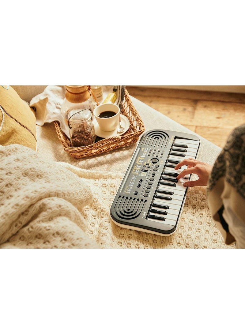 Casiotone Mini Keyboard SA-51 with Piano tones, Black (32 Keys) - Image 5