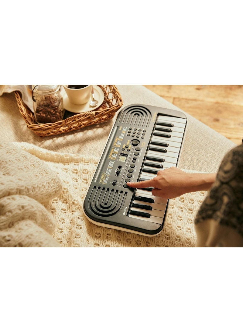 Casiotone Mini Keyboard SA-51 with Piano tones, Black (32 Keys) - Image 4