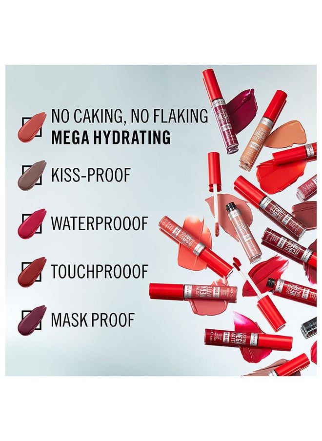 RIMMEL LONDON - Lasting Mega Matte Liquid Lipstick  200  Pink Blink - Image 1