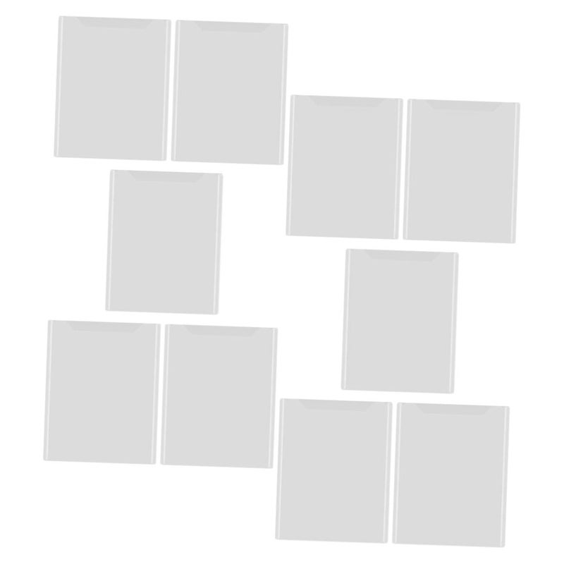 A4 Plastic File Folder Organizer 10 Pack Document Storage Bag With Closure For Office School - Image 2