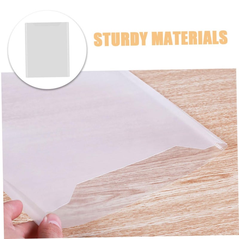 A4 Plastic File Folder Organizer 10 Pack Document Storage Bag With Closure For Office School - Image 5