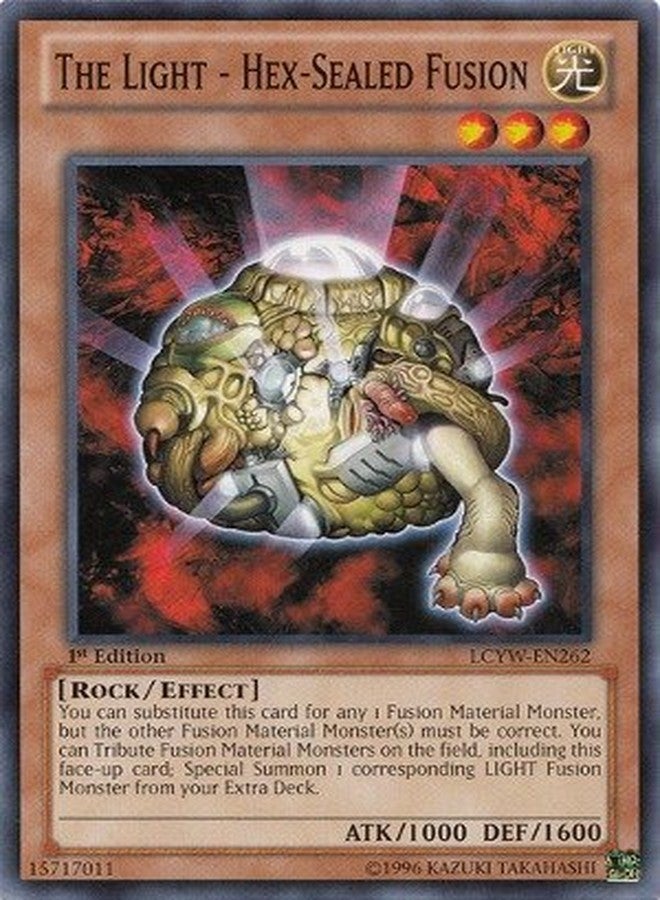 YU-GI-OH! - The Light - Hex-Sealed Fusion (SDCR-EN017) - Structure Deck: Cyber Dragon Revolution - 1st Edition - Common