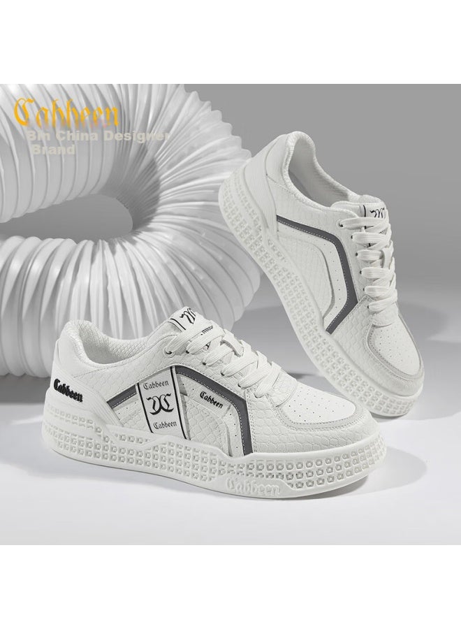 Cabbeen Men's Winter New High-end Niche Lightweight Luxury Casual Height-increasing Durable Sneakers