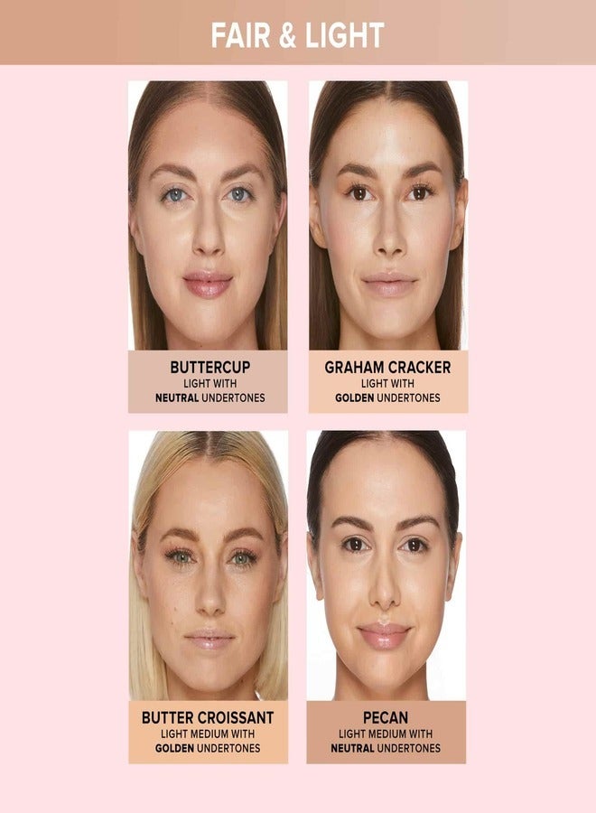 Too FacedCosmetics Too Faced Born This Way Ethereal Light Illuminating Smoothing Concealer Buttercup - Light With Neutral Undertones 5ml  - Image 4