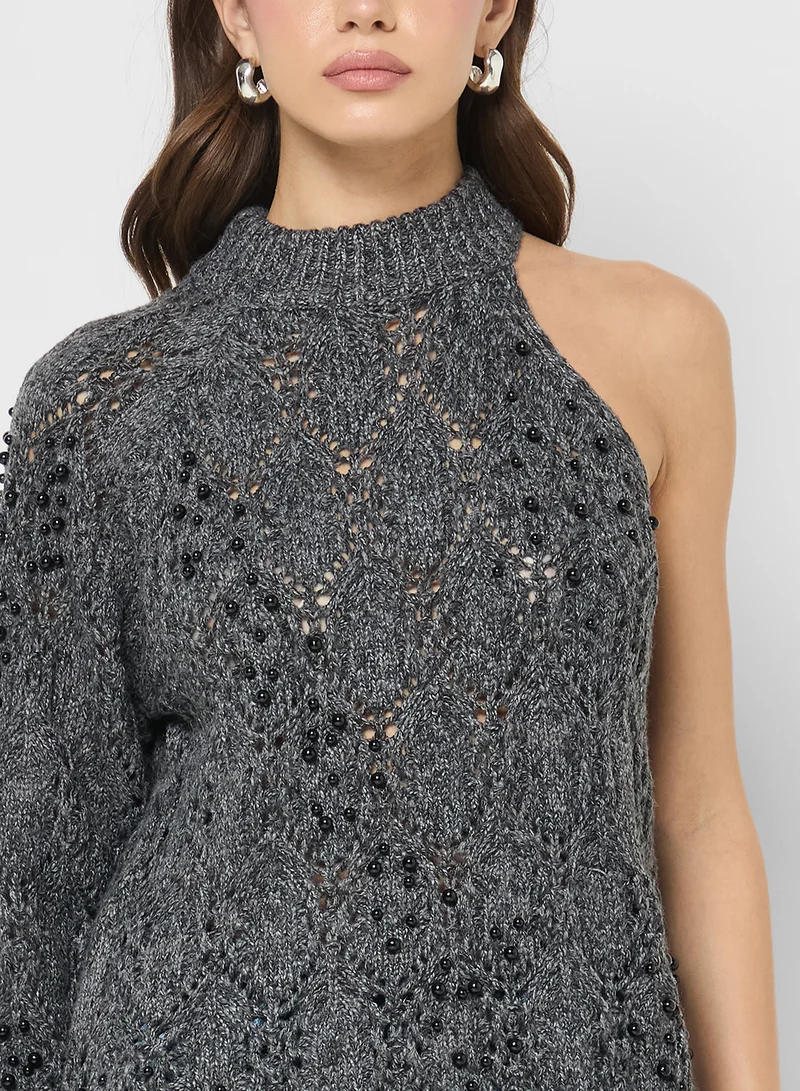 ELLA One Shoulder Sweater