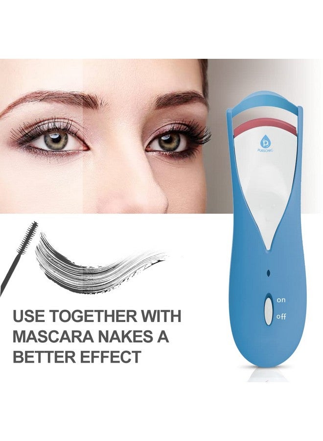 Pursonic Heated Eyelash Curler For All Eye Shapes Perfect Longlasting & Luxurious Lash Curling Makeup Tool - Image 2