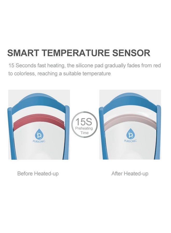 Pursonic Heated Eyelash Curler For All Eye Shapes Perfect Longlasting & Luxurious Lash Curling Makeup Tool - Image 3