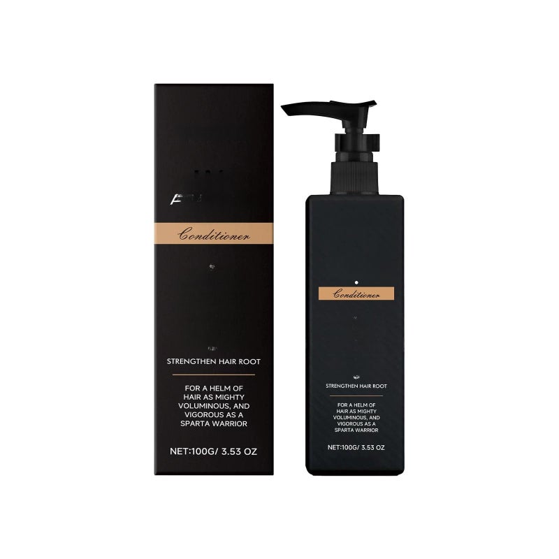 Nourishing hair conditioner nourishes and softens the ends of the hair, making it smooth and silky black - Image 1