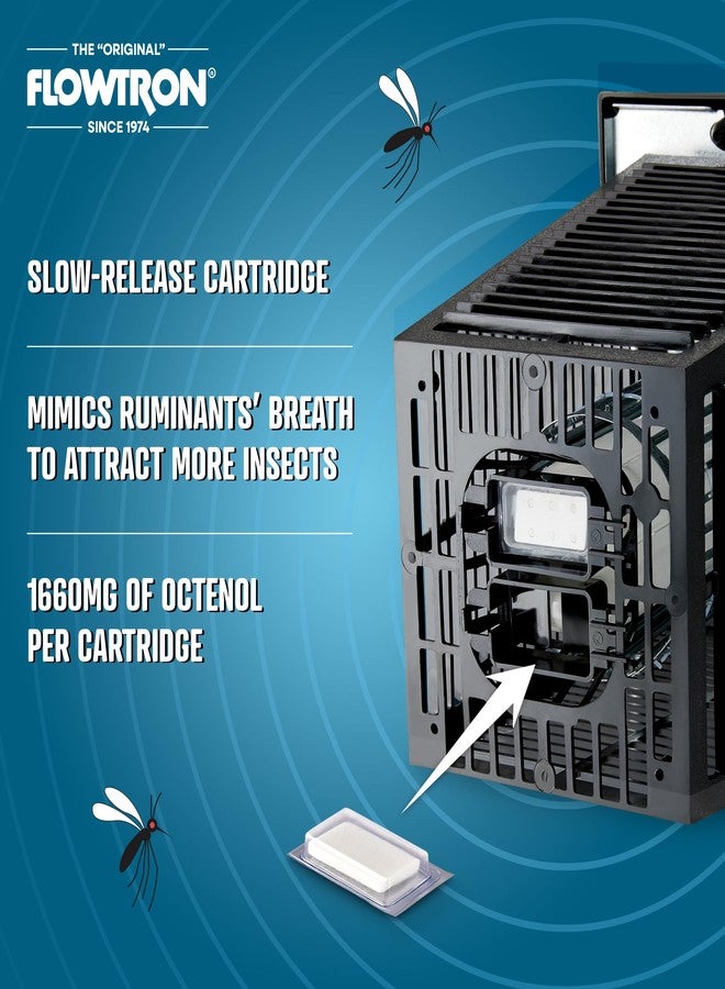 Flowtron MA-1000 Octenol Mosquito Attractant Cartridge, Compatible with BK-15, BK-40, BK-80, MC-9000, FC-8800-2 Pack - Image 2