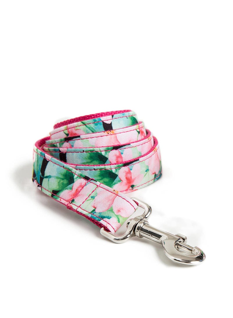 SYOSI Premium Floral Dog Leash with Metal Clasp Handle Leash Training Durable for Control for Dogs - Image 2