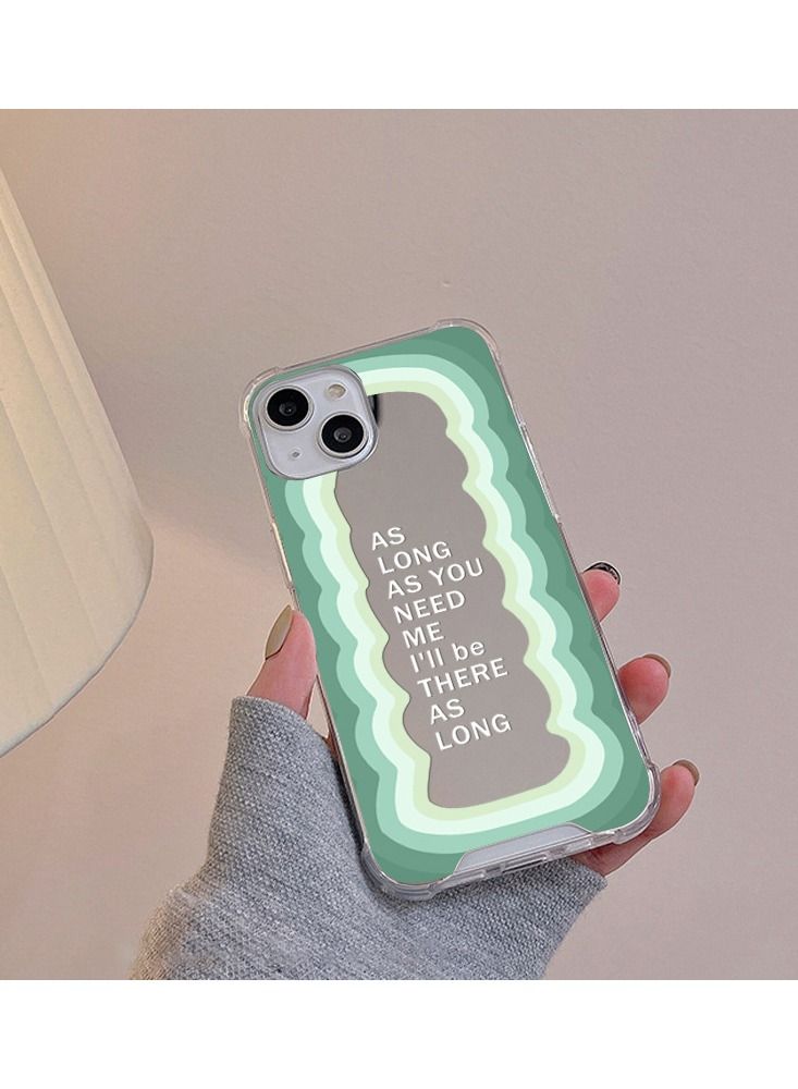 Loquat Mirror Air Cushion Soft Shell Apple Phone Case - Image 1