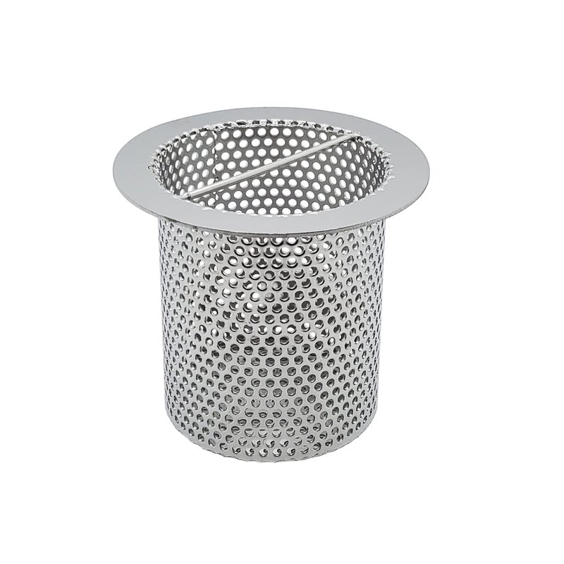 Commercial Flood Drain Strainer 1 4 Diameter x 4 Tall Cylinder