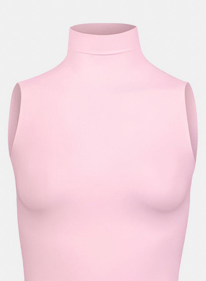 Silvy Lycra Diana Sleeveless High Neck Top For Women - Image 3